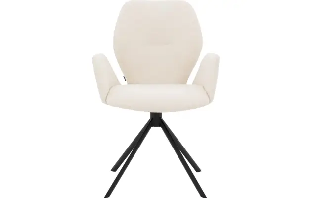 Goossens eetkamerstoel hera wit stof - 8221043-01 3